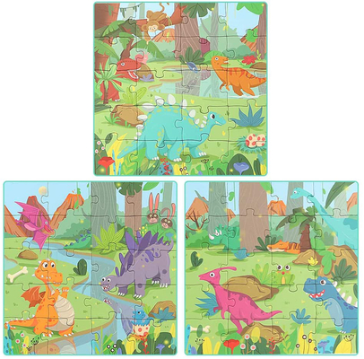 Kids Educational Toy Custom Magnetic Jigsaw Puzzles Combination Book For 4-8 Ages