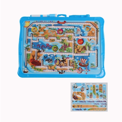 Montessori Magnetic Puzzle Maze Learning Toys With Pen Ocean Beach Eco EVA Plastic