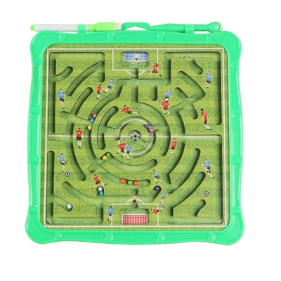 children's Small Magnetic Maze Board Puzzle Ball Football Field game