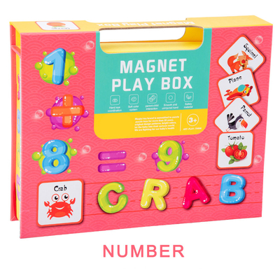 Preschool Number Recognition Magnetic Jigsaw Puzzle Book For 3 Year Olds Kids