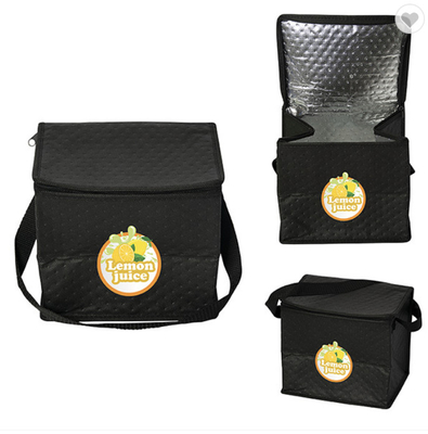 Oxford Aluminium Foil Insulation Cooler Bag Custom Logo For Food Delivery
