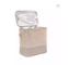 OEM Linen Cement Color Crossbody Lunch Bag Heat Transfer Printing