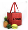 Rosh Eco Red Non Woven Insulated Cooler Tote Bag For Storage