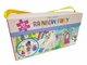 60pcs Rainbow Fairy Cardboard Jigsaw Puzzle Large Piece Jigsaws With Fun Pop Out Play Figures
