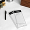 Eco Friendly Personalized Magnetic Notepads Black Fridge Shopping List Pad