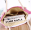 ODM stripe promotional Cotton Fabric Bag For Supermarket Shopping