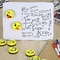 Emoji Cute Smiley Face Magnetic Dry Eraser for Blackboard Whitebaord