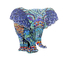 Animal Shaped Colorful Floor Wooden Elephant Jigsaw puzzle for 3 year olds