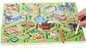 Kids City Traffic Wooden Magnetic Puzzle Maze Board Game Educational Toys