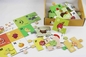 CMYK Print Cardboard Paper Jigsaw Puzzle Eviromental Friendly